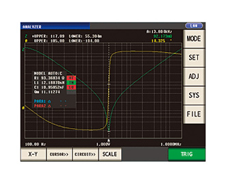 EQUIVALENT CIRCUIT ANALYSIS FIRMWARE IM9000