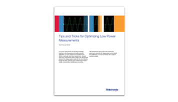 Tips and Tricks for Optimizing Low Power Measurements