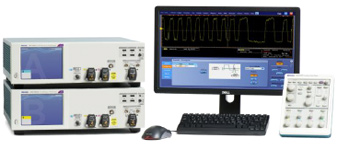 2 x 70 GHz, 4 x 33 GHz configuration with monitor and auxiliary front panel